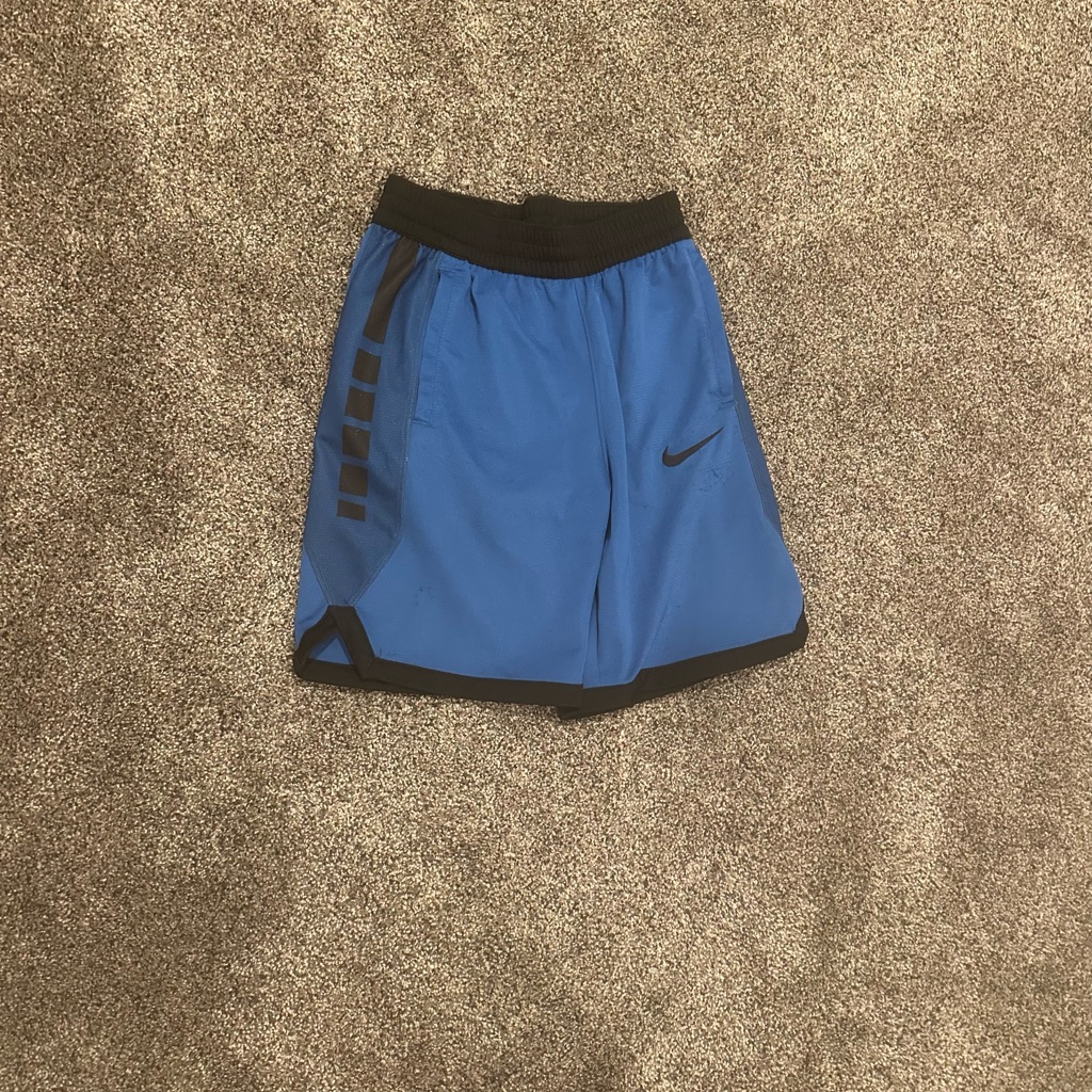 Nike Blue And Black Sports Shorts